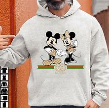 Image result for Mickey Minnie Mouse Gucci Shirt