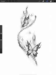 Image result for Butterfly and Star Tattoos