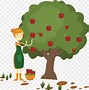 Image result for Kids Picking Apples Clip Art