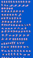 Image result for Super Knuckles Sprites