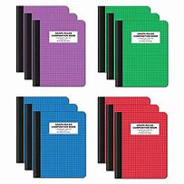 Image result for Composition Book with Graph Paper