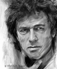 Image result for Imran Khan Art