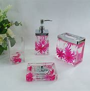 Image result for Hot Pink Bathroom Accessories