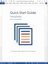 Image result for How to Guide Template Word