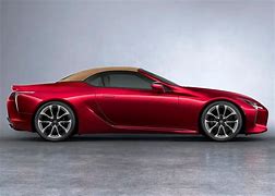 Image result for Lexus LC 500 Convertible Red