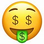 Image result for Money Face Emoji Apple