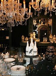 Image result for Christmas Gothic Halloween Decor