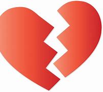 Image result for Broken Heart Emoji No Background