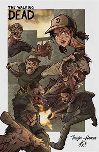 Image result for Walking Dead Wars Luke Comic