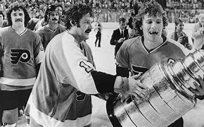 Image result for Flyers Stanley Cup 1975 Campbell