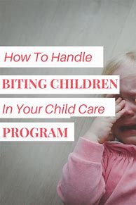 Image result for Preschool Biting Parent Handbook