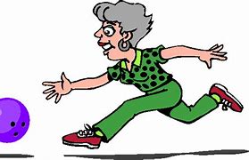 Image result for Old Lady Bowling Clip Art
