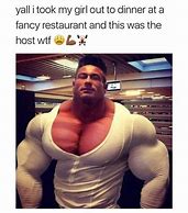 Image result for Short Bodybuilder Meme