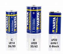 Image result for Rechargeable Battery Sizes