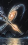Image result for Andromeda Galaxy and Milky Way