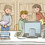 Image result for Library Computer Clip Art