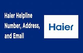 Image result for Haier Helpline