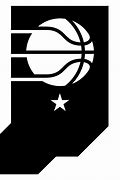 Image result for Pacers Logo Black and White