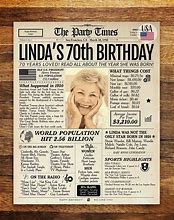 Image result for The Birthday Post Newspaper