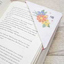 Image result for Stitched Corner Bookmarks