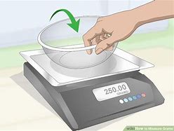 Image result for Things to Measure in Grams