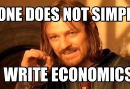 Image result for Ekonomics Meme