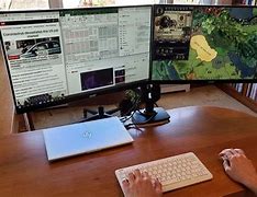Image result for Laptop Screen with Dual Monitors