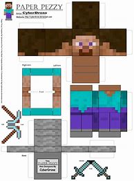 Image result for Minecraft Paper Cut Out