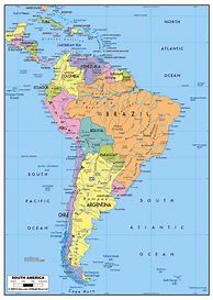 Image result for Large Map South America