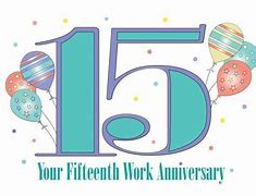 Image result for 15 Years of Service Clip Art