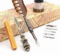 Image result for Calligraphy Feather Pen