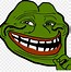 Image result for Pepe Frog Meme Transparent