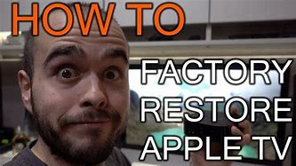 Image result for Apple TV Factory Reset