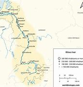 Image result for Rhine River Netherlands Map