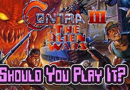 Image result for Contra 3 SNES