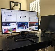 Image result for Big Screen TV as Computer Monitor