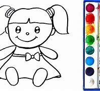 Image result for Baby Doll Head Drawing