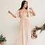 Image result for Navy and Champagne Bridesmaid Dresses