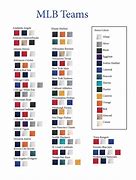 Image result for MLB Baseball Team Colors