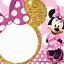 Image result for Minnie Mouse Blank Invitations