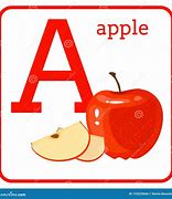 Image result for Letter a Apple for Kids