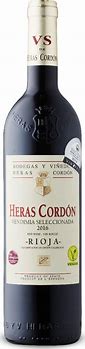 Image result for Heras Cordon Rioja Crianza Vendimia Seleccionada