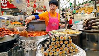 Image result for Korean Food Market