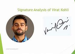 Image result for Virat Kohli Signature