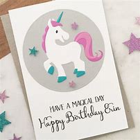 Image result for Unicorn Card