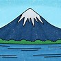 Image result for Mount Fuji Japan Drawing