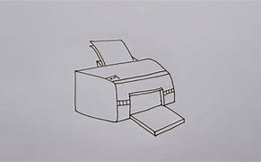 Image result for Printer Sketch