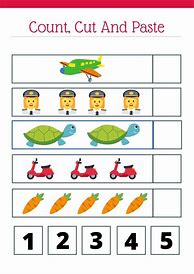 Image result for Find the Number Preschool Worksheet
