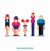Image result for Flat Design Character