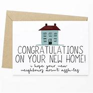 Image result for Funny New Home Cards